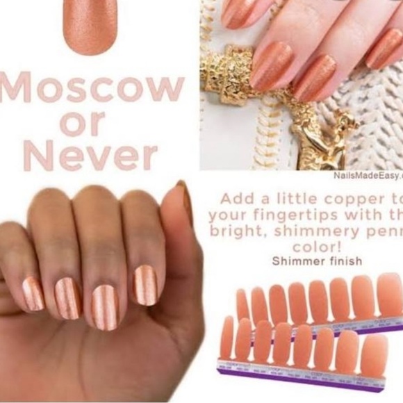 Color Street Other - Color Street Moscow or Never Press-On Nails Vibrant Shimmer